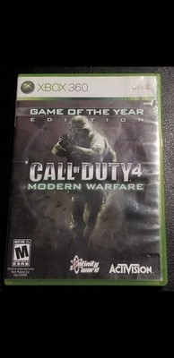 Call of Duty 4 Modern Warfare Game of the Year Edition (Xbox 360) CIB TESTED