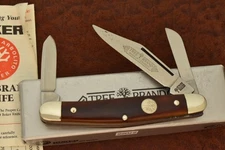 VINTAGE BOKER TREE BRAND SOLINGEN GERMANY TORTOISE SWIRL STOCKMAN KNIFE (27025)