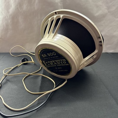 Vintage Lafayette Sk 500 3 Way Loud Speaker 
