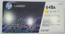Genuine OEM HP 648A CE262A Yellow Original LaserJet Toner Sealed