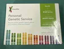 23andme Kit Personal Genetic Service New In Box Sealed 2018