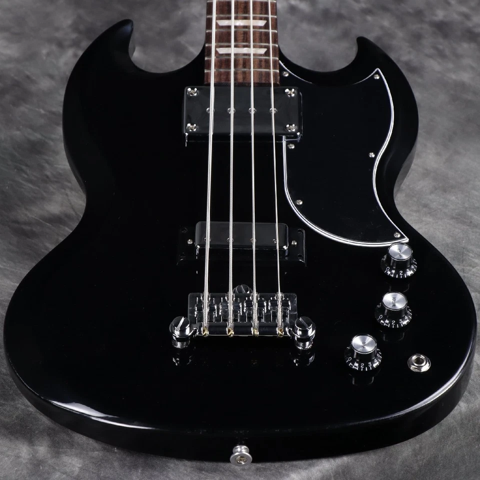 Bajo eléctrico Gibson SG estándar ébano 3,2 kg usado Foto 4 de 4