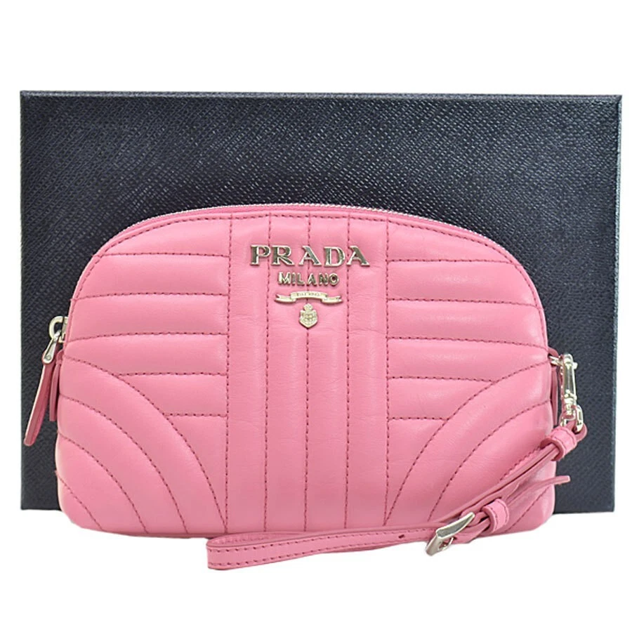 Prada quilted best sale wristlet