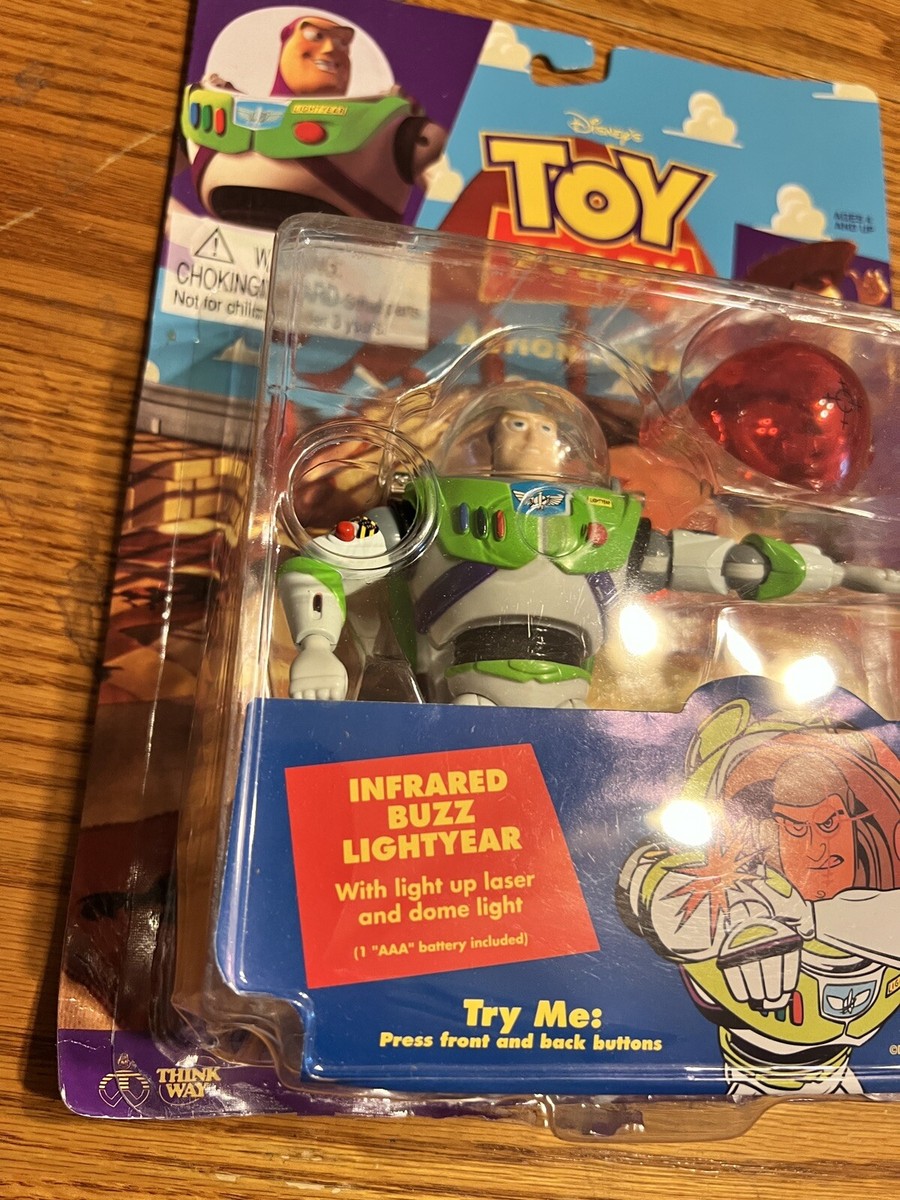 Disney’s Toy Story Infrared Buzz Lightyear Action Figure Thinkway Toys