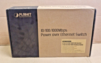 planet 8p desktop switch poe lcd poe monitor (120 w) (GSD-1002VHP)
