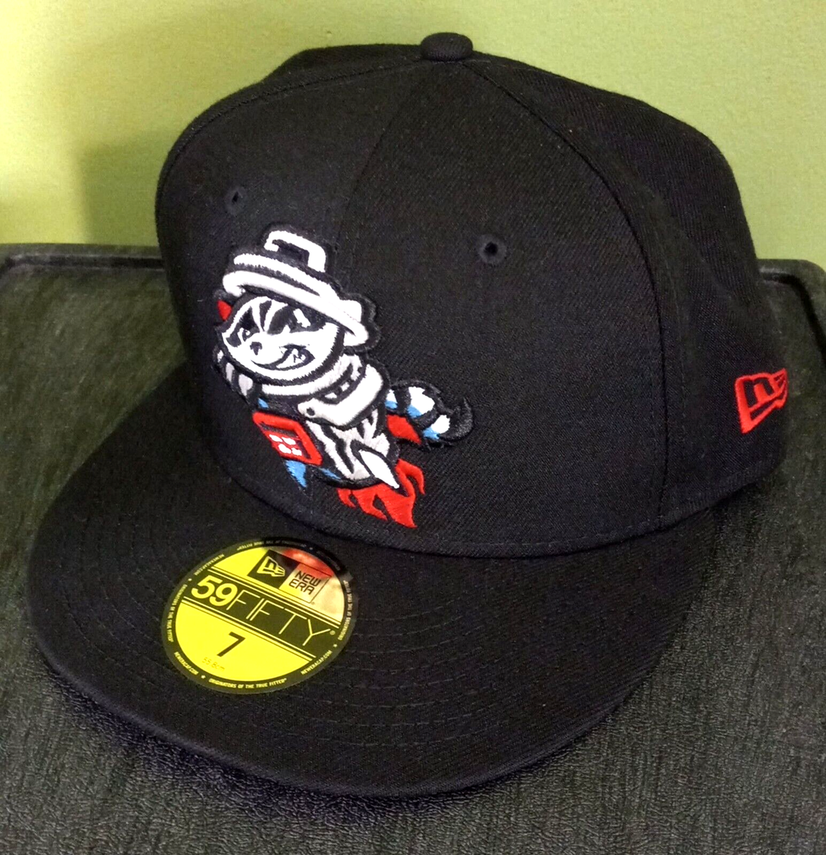 NEW Rocket City Trash Pandas 5950 MiLB New Era On Field Fitted Hat