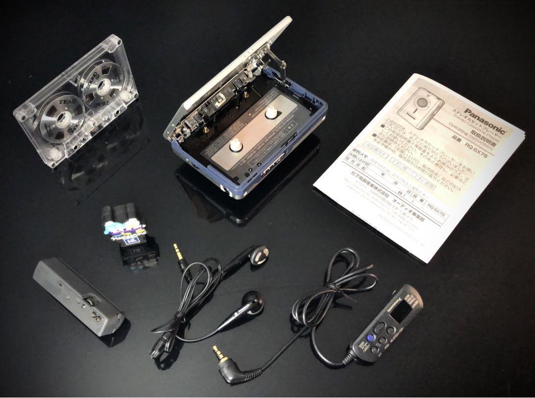 Panasonic ステレオ カセット プレーヤー RQ-SX75-S 【公式通販】