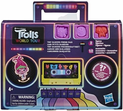 dreamworks Trolls WORLD TOUR TINY DANCERS FRIENDS PACK New Trolls Toys Dolls