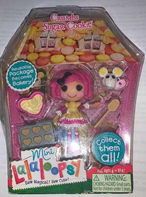 Lalaloopsy Mini Doll Crumbs Sugar Cookie New/Retired | eBay