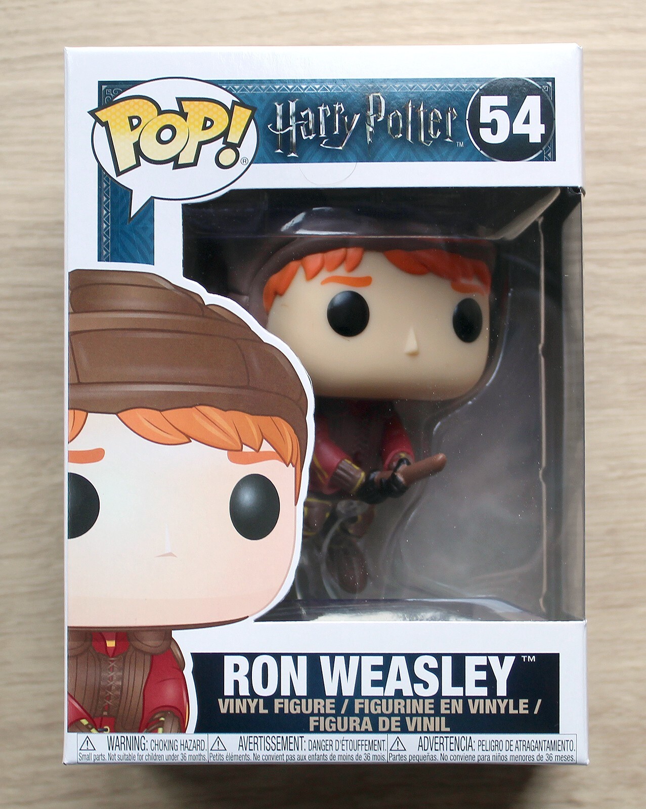En Oferta Funko Pop Harry Potter Ron Weasley En Escoba + Protector Gratuito