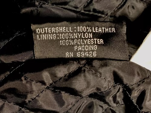 M. Julian Wilsons Leather Experts Mens Black Leather Zip Closure Moto Jacket XLT - Picture 18 of 19