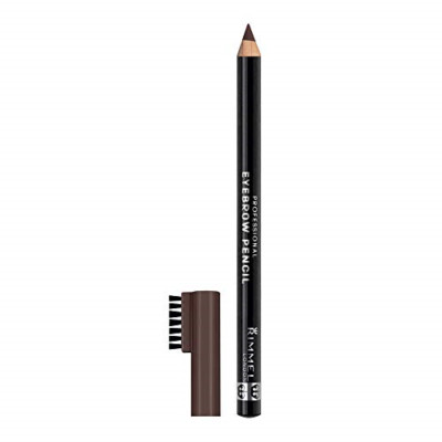 Rimmel Professional Eyebrow Pencil - 001 Dark Brown - New Full Size Lot Of 2