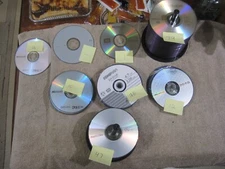 Mixed Recordable Blank Media Disks CD-R DVD+R DVD-R DVD+RW 179 total pieces