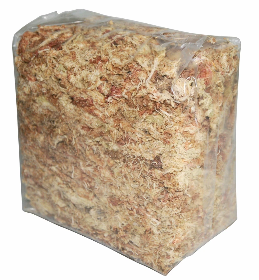 TROPIC SHOP Sphagnum Moos, Terrarium Moos Terrarienmoos - Farbe: Natur - Menge: 150g