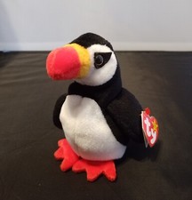  RARE WITH ERRORS "Puffer" 1997 MINT Ty Vintage Beanie Baby