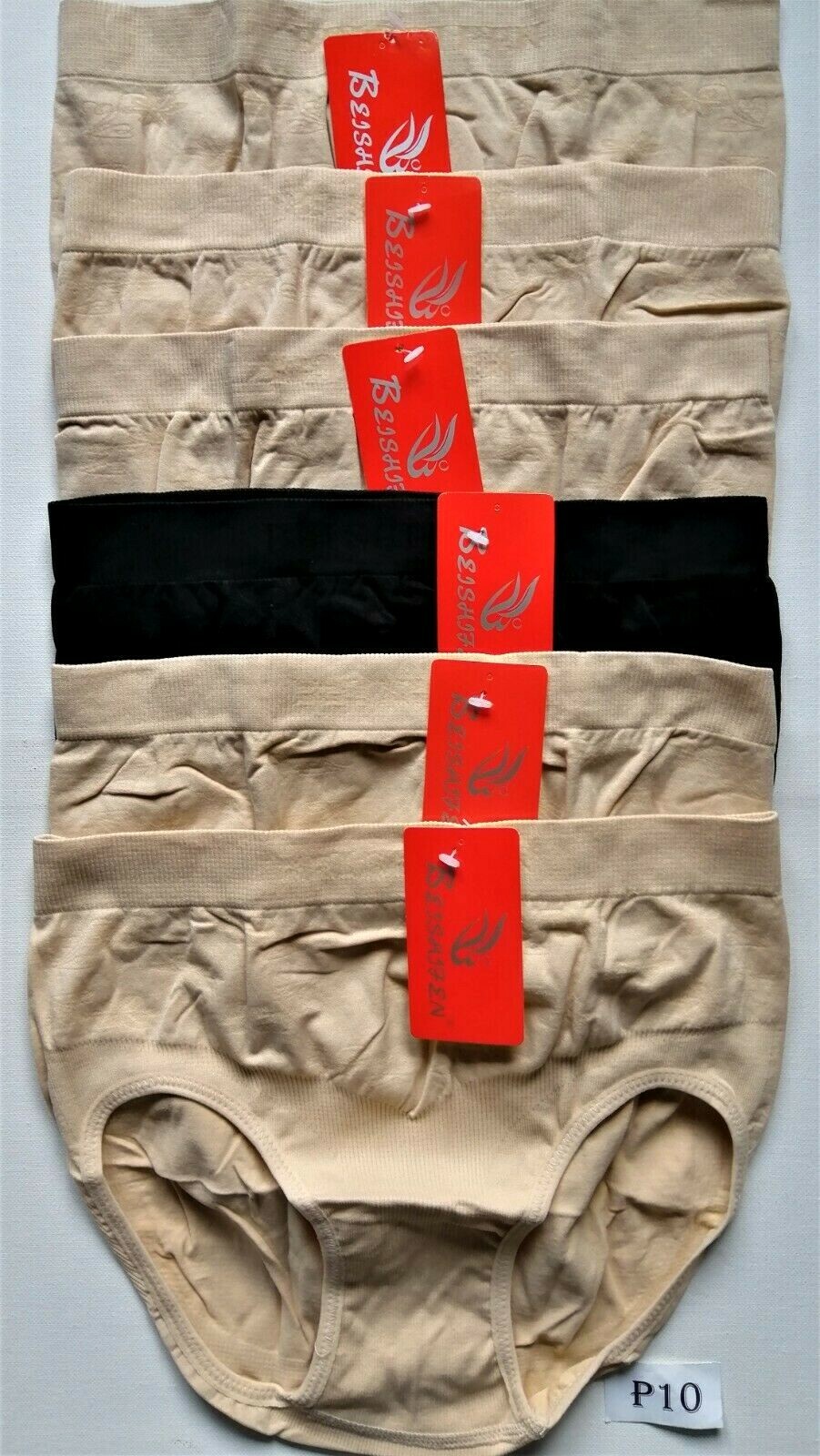 4*6*Damen Slips Pantys Hipster Pants Unterwäsche Elasthan XS S M L XL