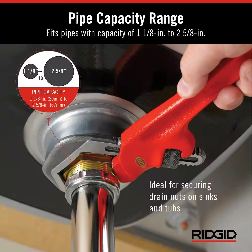 RIDGID 31305 OFFSET HEX WRENCH 9.5" (NEW & ORI RIDGID) – Tools & Equipment - View #4