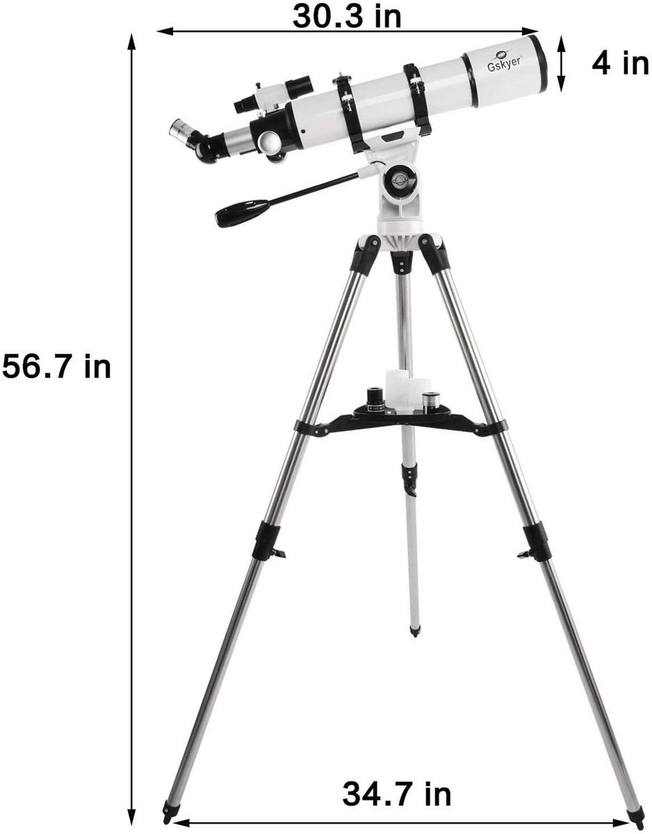 Gskyer Telescope 600x90mm AZ Astronomical Refractor Tripod Kit 3x