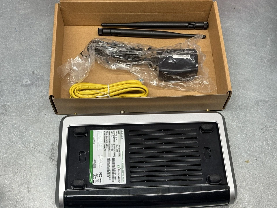 ActionTec CenturyLink Wireless Modem Router Model C2000A 802.11n Router - Image 3 of 4