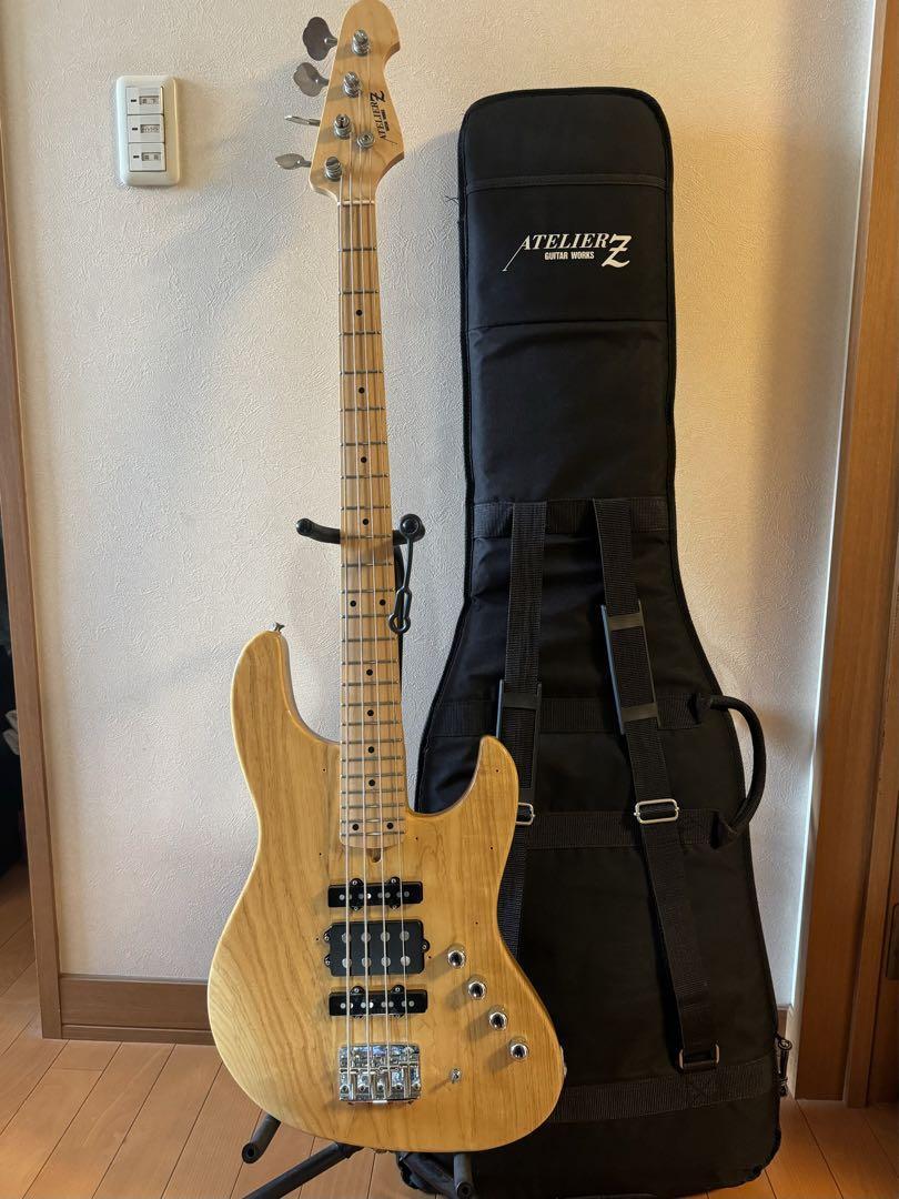 Electric Bass Guitar Atelier Z Z-Plus Made in Japan S/N 077210 