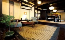 IKEHIKO Japanese rush grass Tatami Mat Modern Carpet Rug Brown made in japan