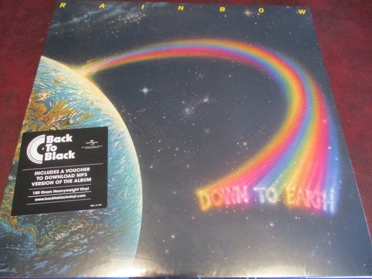 RITCHIE BLACKMORE'S RAINBOW DOWN TO EARTH 180 GRAM VINYL RARE LIMITED EDITION LP