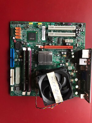 ACER EG31M Mainboard- mit  I/O-Blende   mit CPU Intel Dual Core E5200 und Lüfter