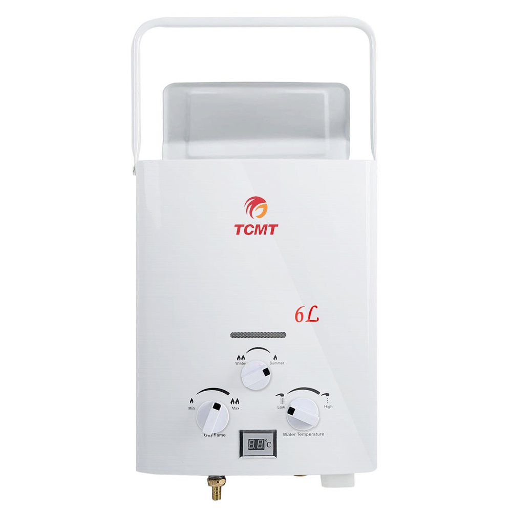 TCMT 1.6 GPM 6L Portable Tankless Water Heater LPG Liquid Propane Gas  Instant Ho | eBay