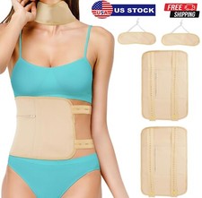 2  Reusable Castor Oil Pack Kit Compress Wrap Belt for Inflammation Toxin Remove