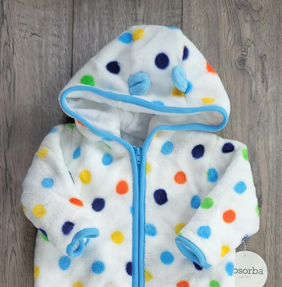 Nuevo Bebé Niño Ropa Absorba 3-6 Meses Lunares Oso Difuso Cochecito Invierno Traje de Nieve Foto 2 de 3