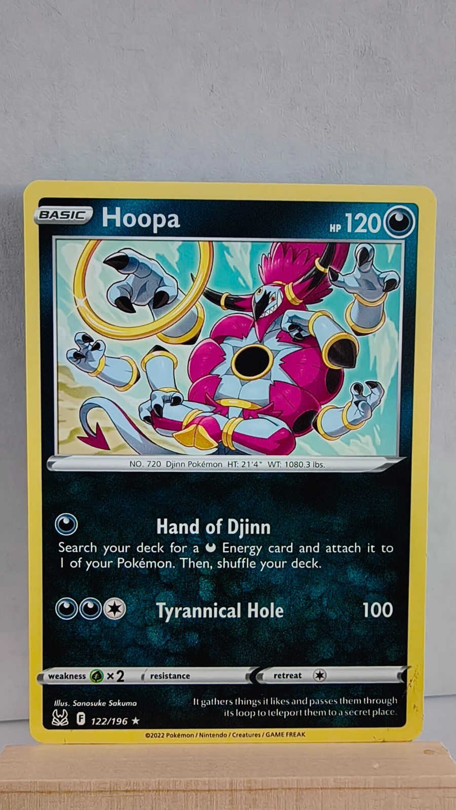 Hoopa [LP] - Pokemon TCG Lost Origin 122/196 [Rare]