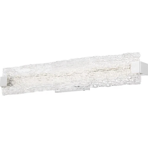 Quoizel PCWR8532 Winter 1 Light 32"W Integrated LED Bath Bar - Chrome - Picture 1 of 8
