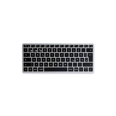 Satechi Slim X1 Mini Bluetooth  Tastatur Deutsch, QWERTZ Anthrazit