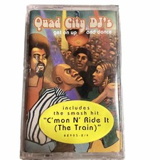 QUAD CITY DJS’ Get On Up And Dance’ SEALED ALBUM CASSETTE 1996 Atlantic