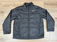 The North Face Michelob Ultra Black Full Zip Quilted Puffer Jacket Size XXL 2XL
