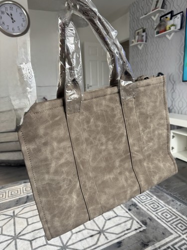 Taupe Beige Large Tote / Work Or Travel Bag – New with Protective Wrapping