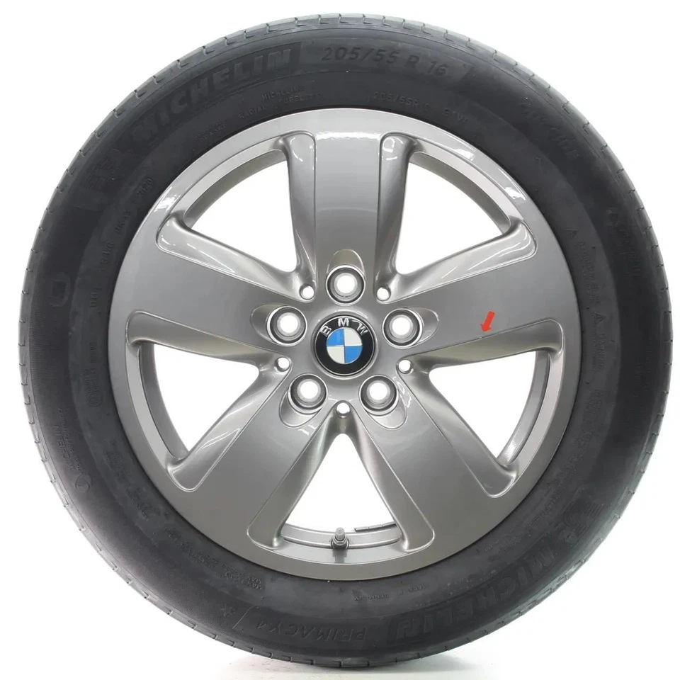BMW 1er F40 2er F44 Sommerräder Sternspeiche 517 Michelin 205/55R16 91W 6897609 - Bild 4 von 4