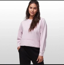 FP Movement Free People Where The Wind Blows Purple Pink Pullover Sweatshirt S
