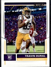 2017 Score Travin Dural 368 RC LSU Tigers