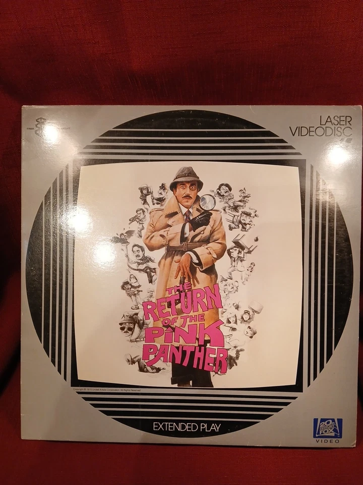 Vtg Pink Panther Movie,  Laser Disc Lot of 4 — 第 2/4 张图片