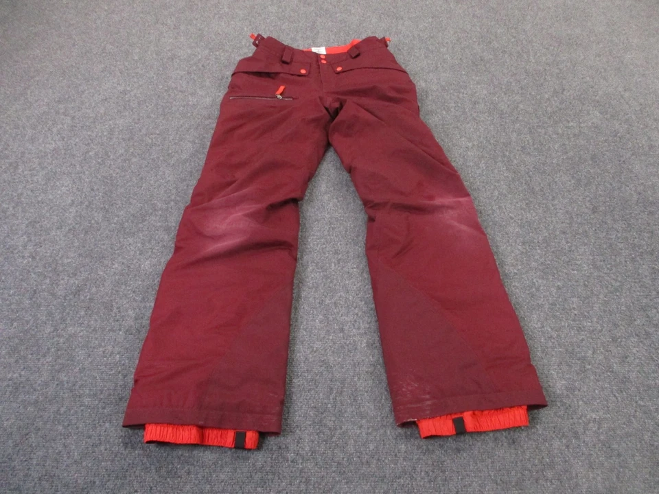 Vintage Patagonia Pants Girls XL 14 Red Puffer Outdoors Snowbelle Ski Hiking - Image 2 of 4