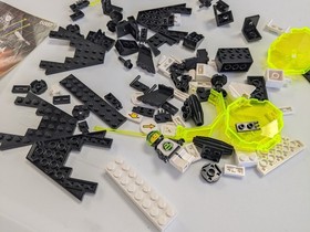 Vintage Lego Space: 6887 Allied Avenger Blacktron II 100% Complete w/ Instr.