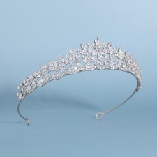 Swarovski zirconia Bride Wedding Crown tiara