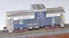 Athearn (?)  HO Scale Weathered C&O Chessie System Caboose — photo 2