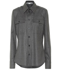 $795 NWT STELLA MCCARTNEY Wool-blend Shirt Gr...