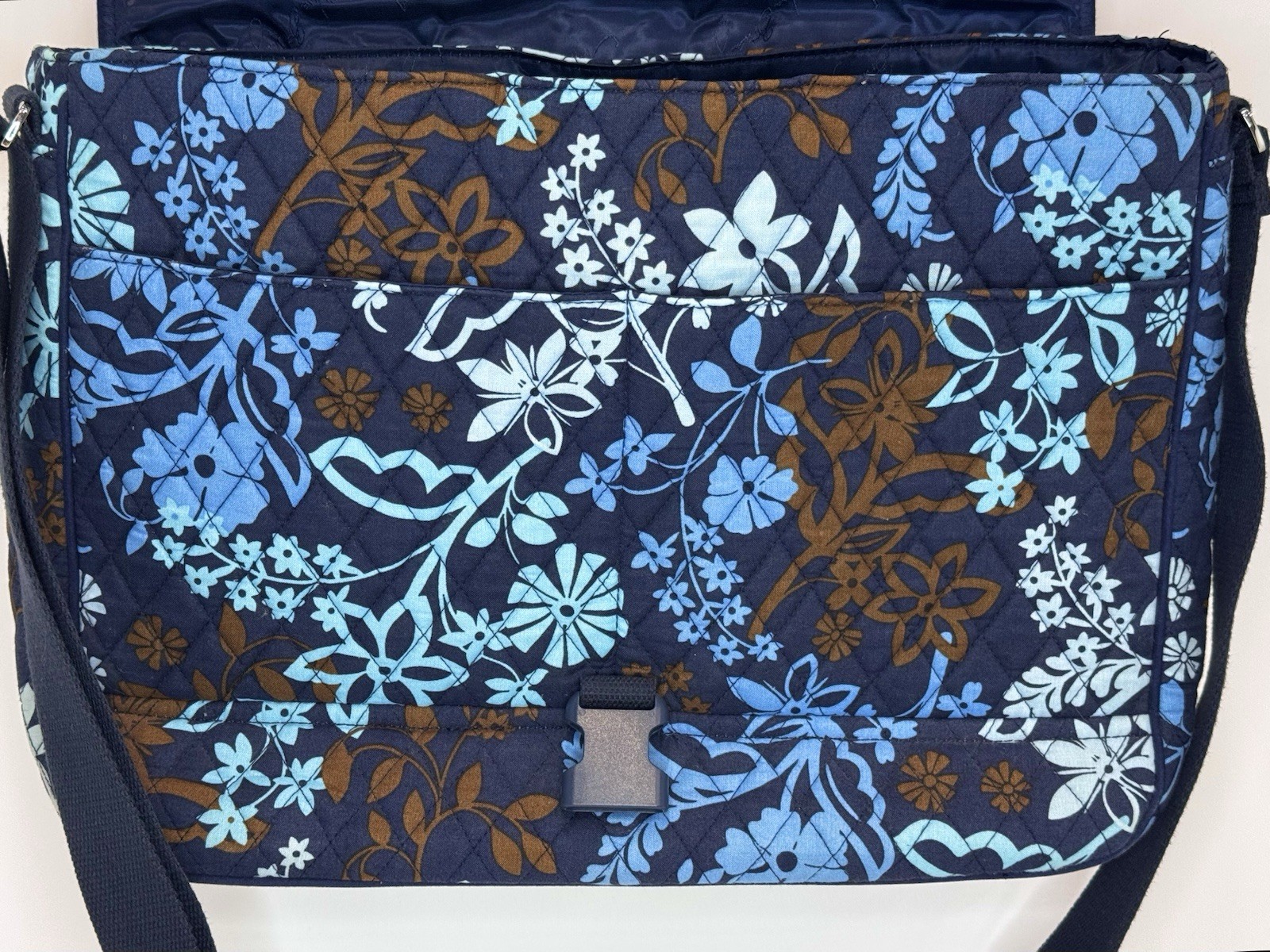 Vera Bradley Blue Java Floral Computer Laptop Sho… - image 5