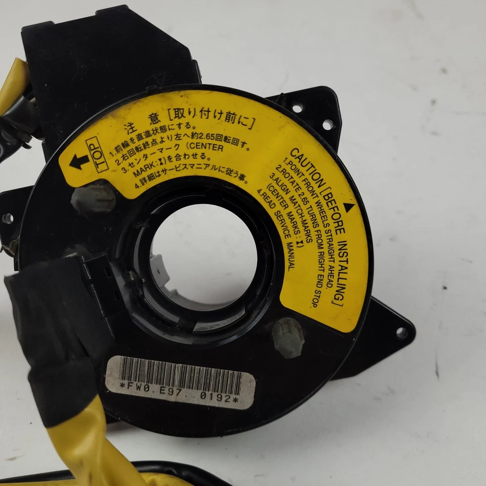 Cable espiral de resorte de reloj Subaru 2000-2006 FW0E970192 OEM Foto 2 de 4