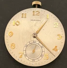 Antique 1947 Hamilton Grade 917 Pocket Watch Movement Running Ticks 10s 17j USA
