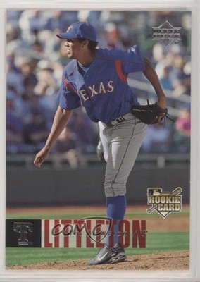 2006 Upper Deck Wes Littleton #1201 c7w