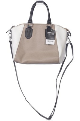 PESERICO Handtasche Damen Umhängetasche Bag Damentasche Leder Beige #7uzo9mz